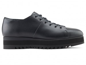 Női Onitsuka Tiger The Onitsuka Csipke-Up Lo Cipő Fekete Fekete | ZL2930458