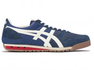 Női Onitsuka Tiger Ultimate 81 NM Cipő Peacoat / Birch | AD1267390