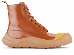 Női Onitsuka Tiger Wigurve Boot Cipő Barna | XT6013579