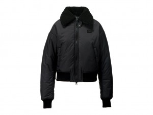 Női Onitsuka Tiger Ws Blouson Ruházat Fekete | EW9802571