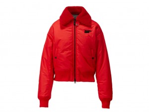 Női Onitsuka Tiger Ws Blouson Ruházat Piros | VM0972153