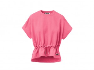 Női Onitsuka Tiger Ws Rövid Sleeve Top Ruházat Rózsaszín | OK8562397