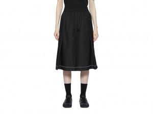 Női Onitsuka Tiger Ws Skirt Ruházat Fekete | AS2801396